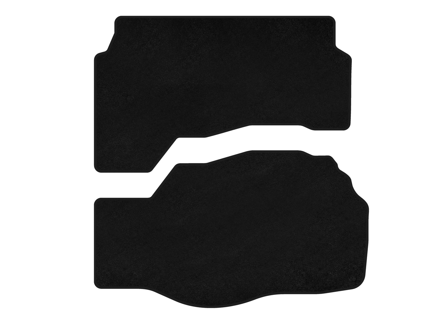 Trunk Mat Textile Classic (2014-2019, SD, Hybrid, Europe, Black) for Ford Mondeo 2014-2022 - image 1