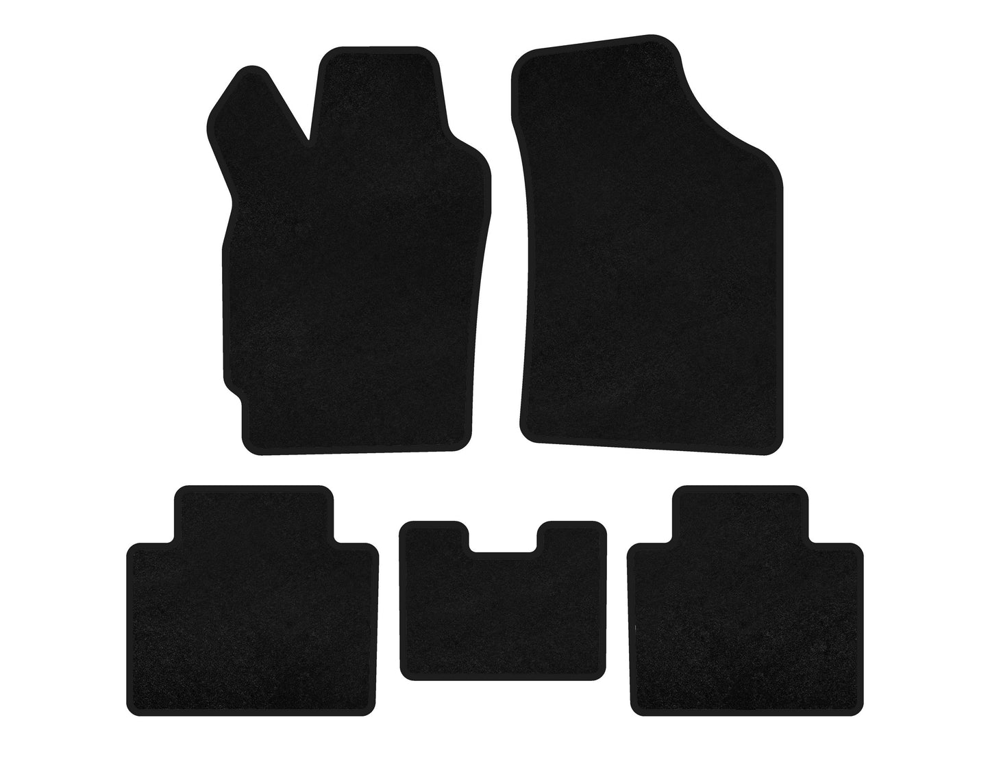 Textile Floor Mats Premium (black) for Lifan 320 2008- - image 2