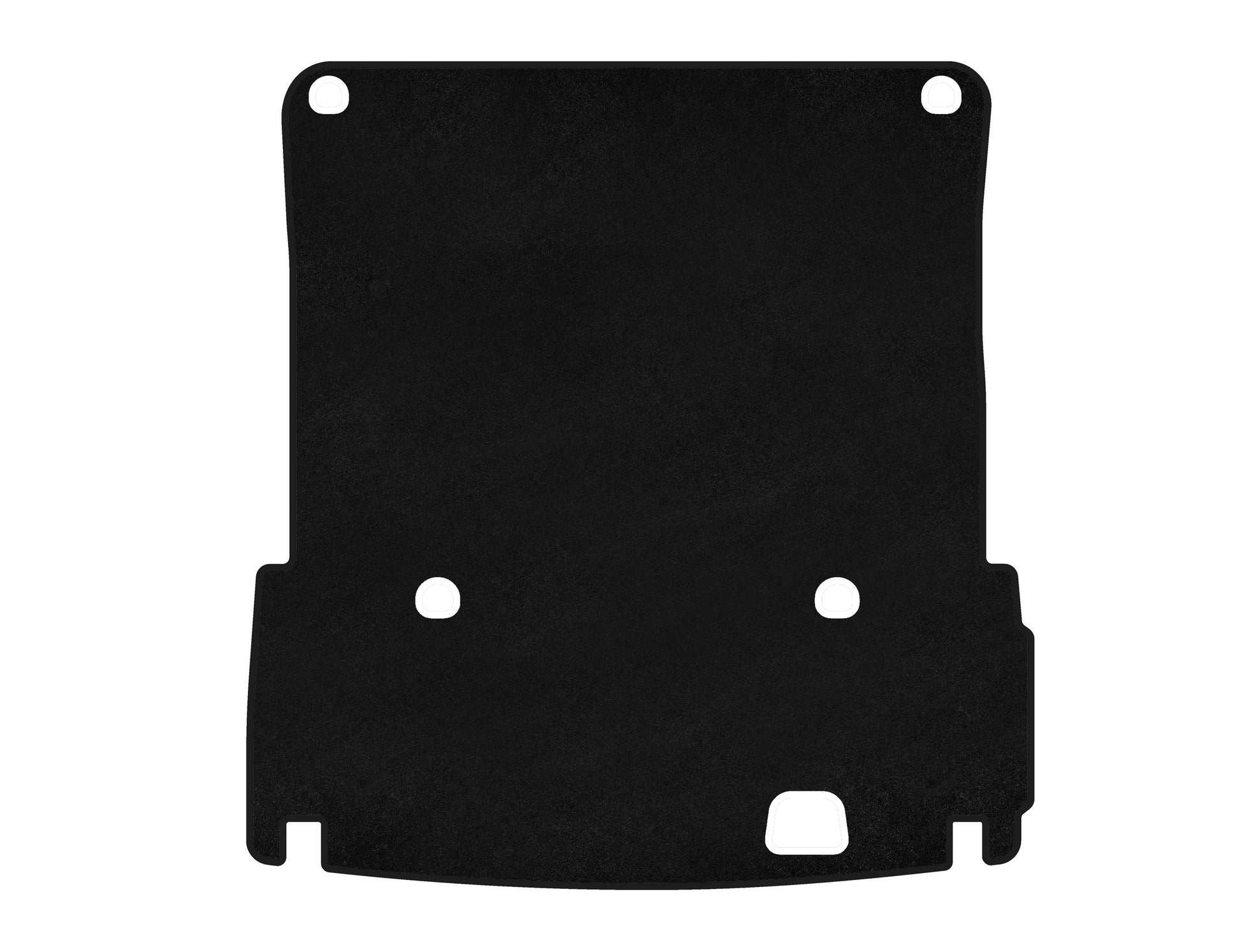 Premium Textile Trunk Mat (2012-2015, Black) for Mercedes GL/GLS сlass X166 2012-2019 - image 1