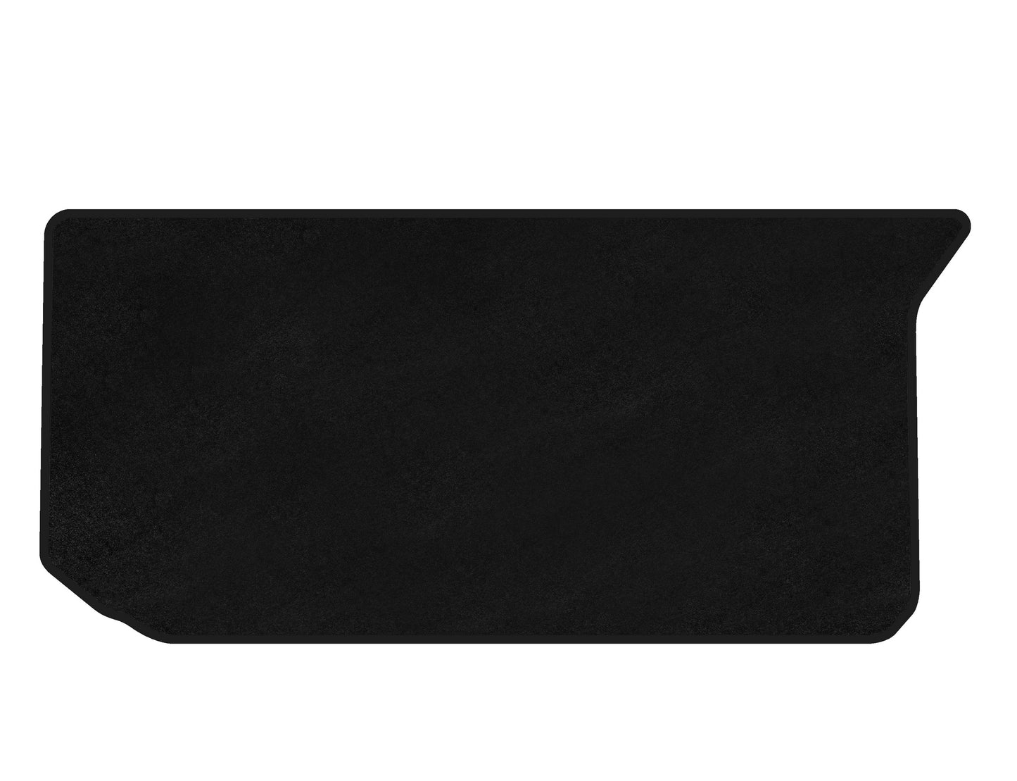 Trunk mat textile Classic (Coupe, Black) for Smart 2007-2014 - image 1