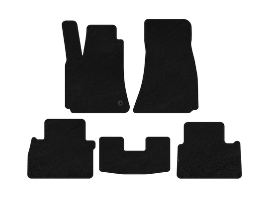 Textile Floor Mats Premium (SD, Black) for Chrysler C300 2004-2011 - image 2