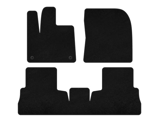 Textile Floor Mats Premium (black) for Opel Combo 2019- - image 1