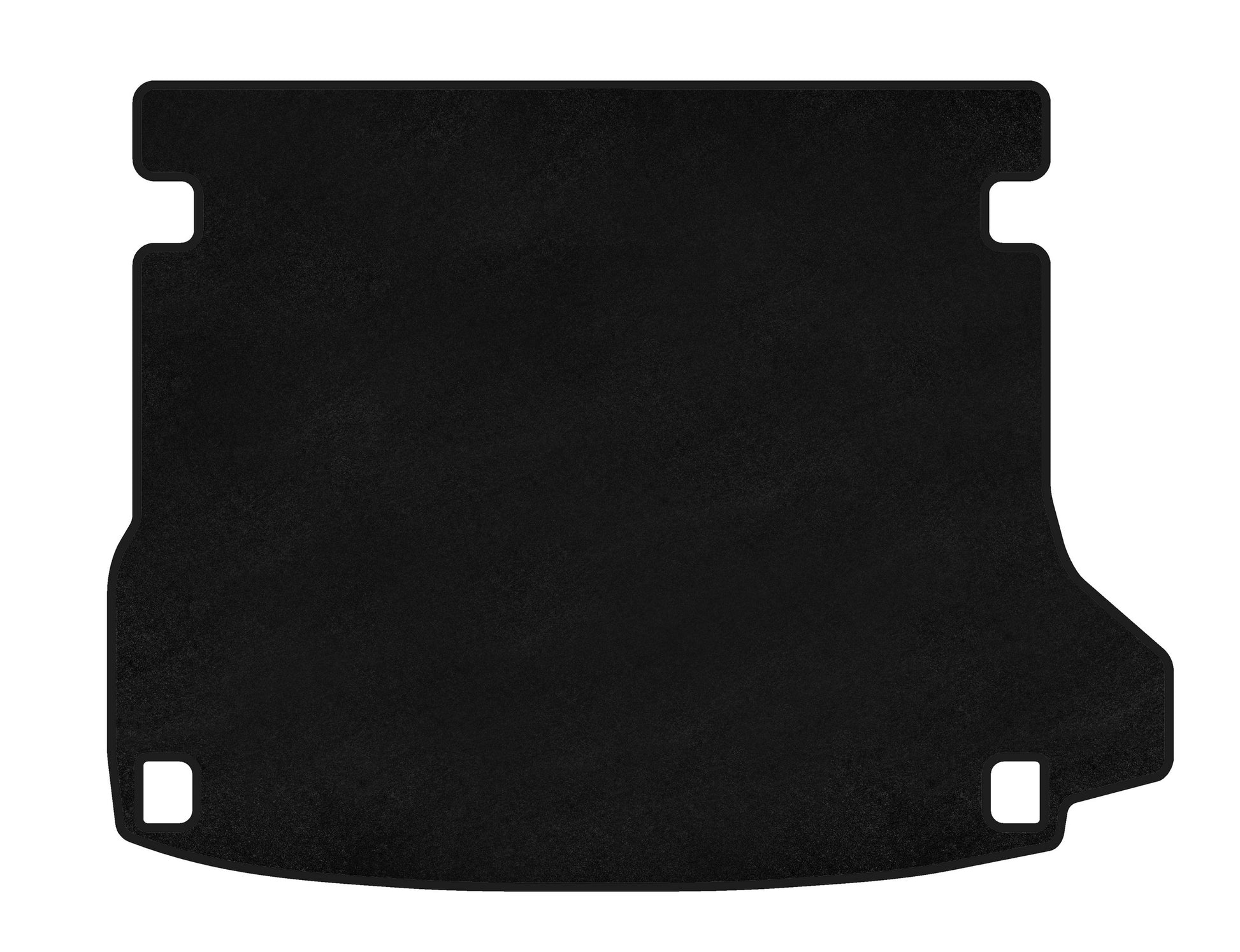 Premium V-1 Textile Trunk Mat (Black) for Audi Q5 2008-2017 - image 1