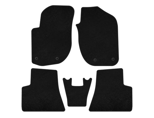 Premium textile rugs (Black) for Land Rover Freelander I - image 1