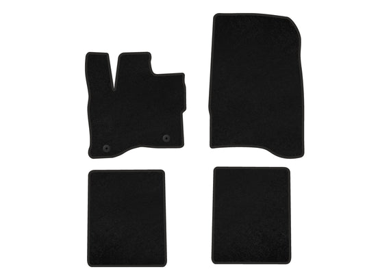 Deluxe Textile Floor Mats (SD, USA, Black) for Ford Taurus 2015- - image 1