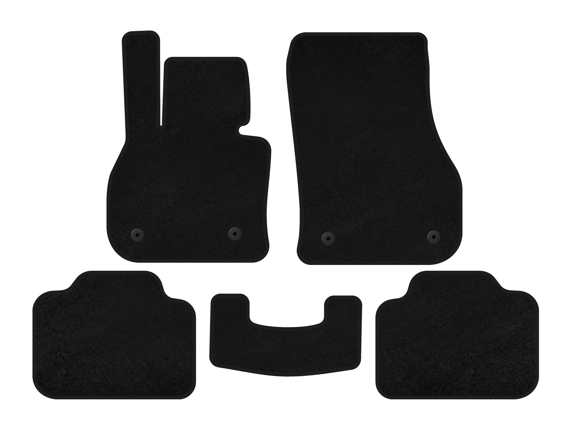 Textile Floor Mats Premium (black) for Mini Countryman F60 2017-2023 - image 1