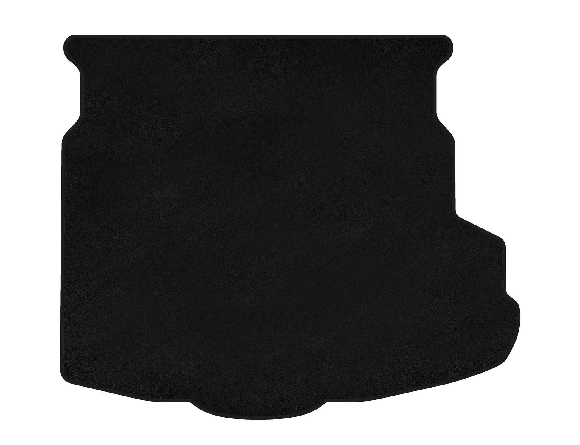 Trunk Mat Textile Classic (HB, Black) for Mazda 6 2008-2012 - image 1