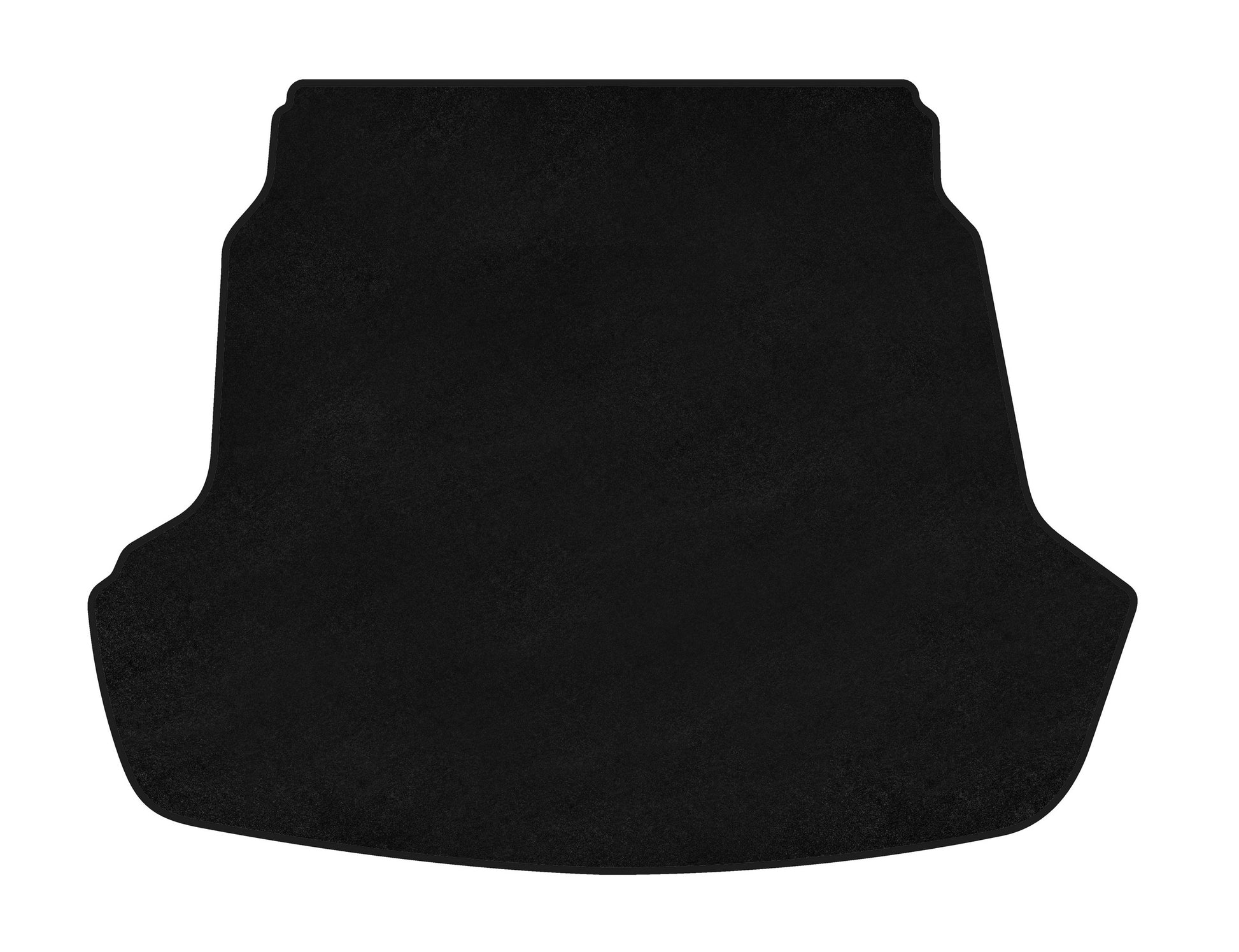 Textile Trunk Mat Premium (2014-2017, Black) for Hyundai Sonata LF 2014-2019 - image 1