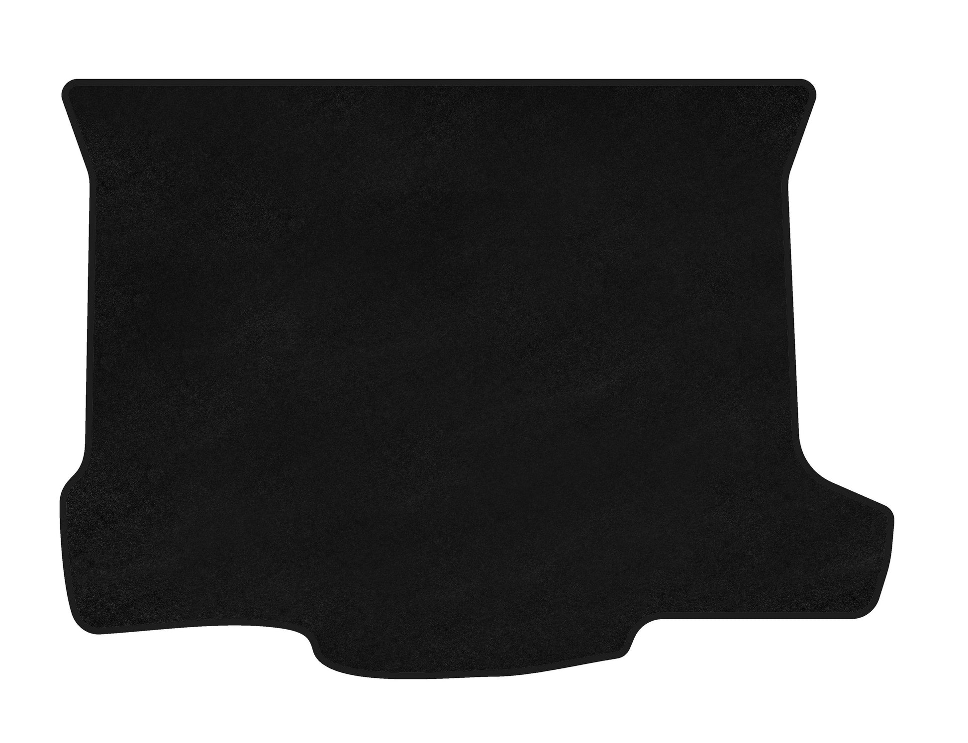 Trunk Mat Textile Classic (SD, Black) for Mazda 3 2009-2013 - image 1
