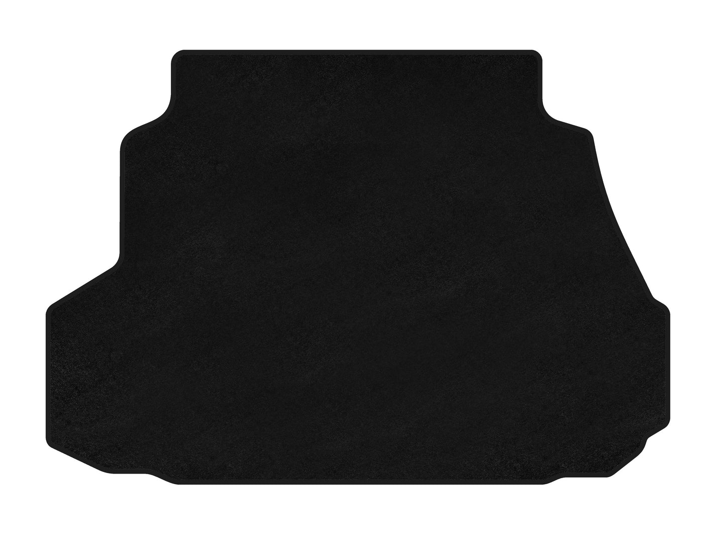 Trunk Mat Textile Premium (SD, Black) for Nissan Almera N15 1995-2000 - image 1
