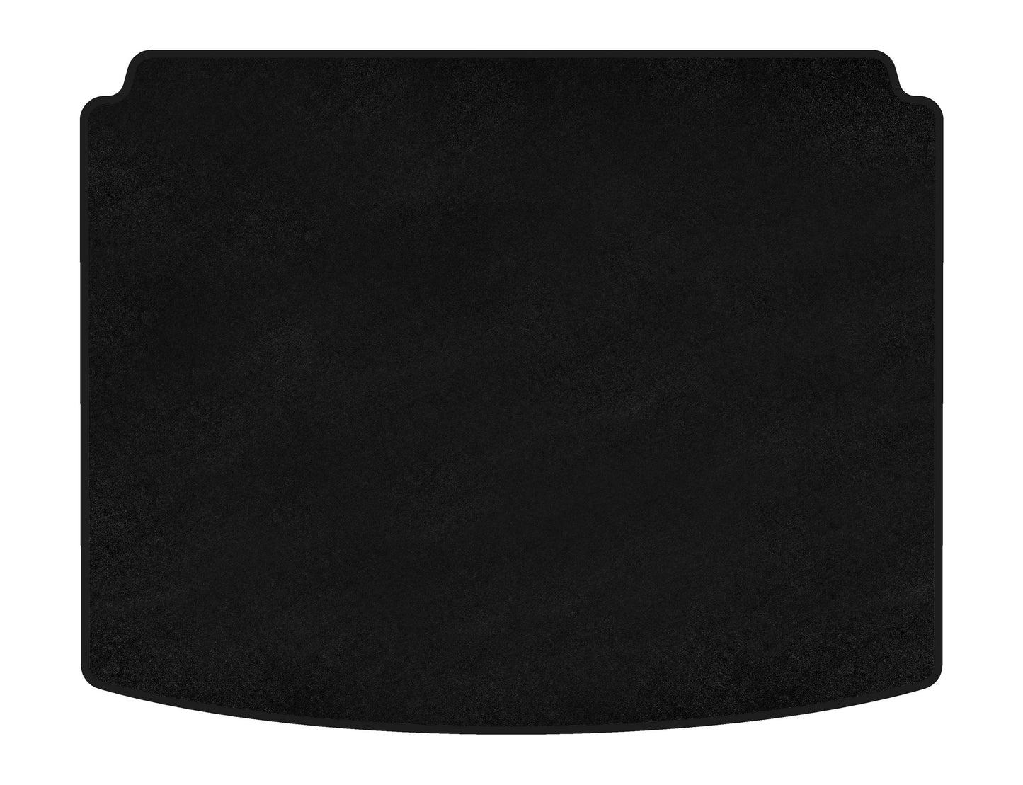 Trunk mat textile Classic (SD, Black) for Citroen C-4 2004-2010 - image 1