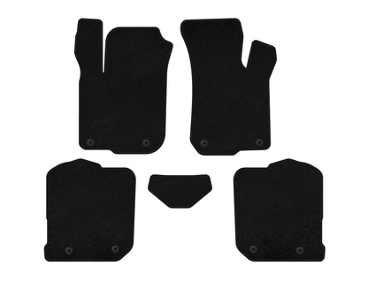 Textile Floor Mats Premium (HB, Black) for Audi A3 1996-2003 - image 1