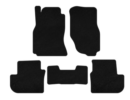 Textile Floor Mats Premium (SD, Black) for Infiniti G35 (V35/CV35) 2003-2007 - image 1