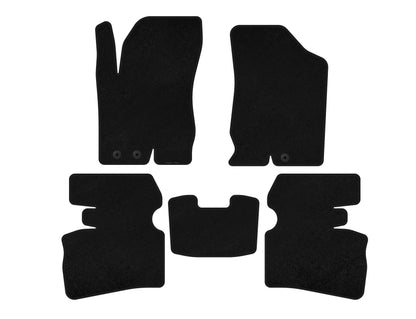Textile Floor Mats Premium (SW, Black) for Hyundai I-30 2007-2011 - image 1