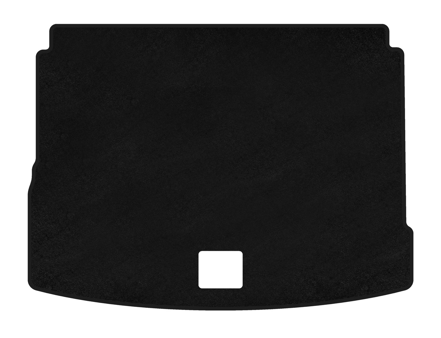 Trunk Mat Textile Premium V2 (USA, Black) for Volkswagen Tiguan 2016-2023 - image 1