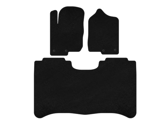 Textile Floor Mats Classic (black) for Nissan Titan 2004-2011 - image 1