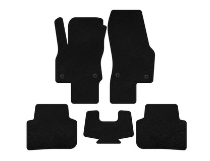 Textile Floor Mats Classic (Black) for Audi Q3 2019- - image 2