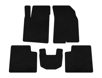 Textile Floor Mats Premium (black) for Kia Opirus 2003-2010 - image 1