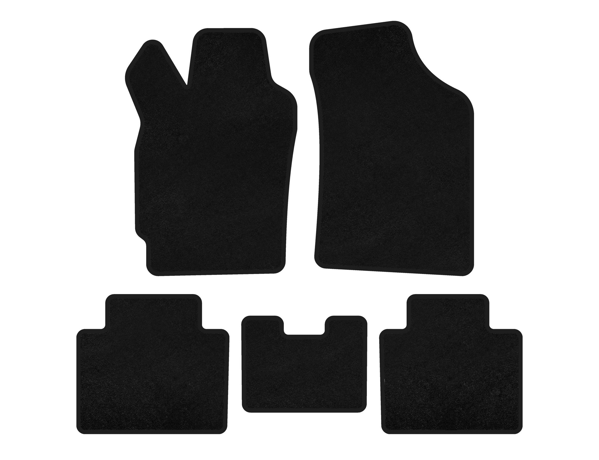 Textile Floor Mats Classic (black) for Lifan 320 2008- - image 1