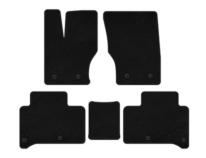 Textile Floor Mats Premium (2013-2017, Black) for Range Rover Sport 2014-2022 - image 1