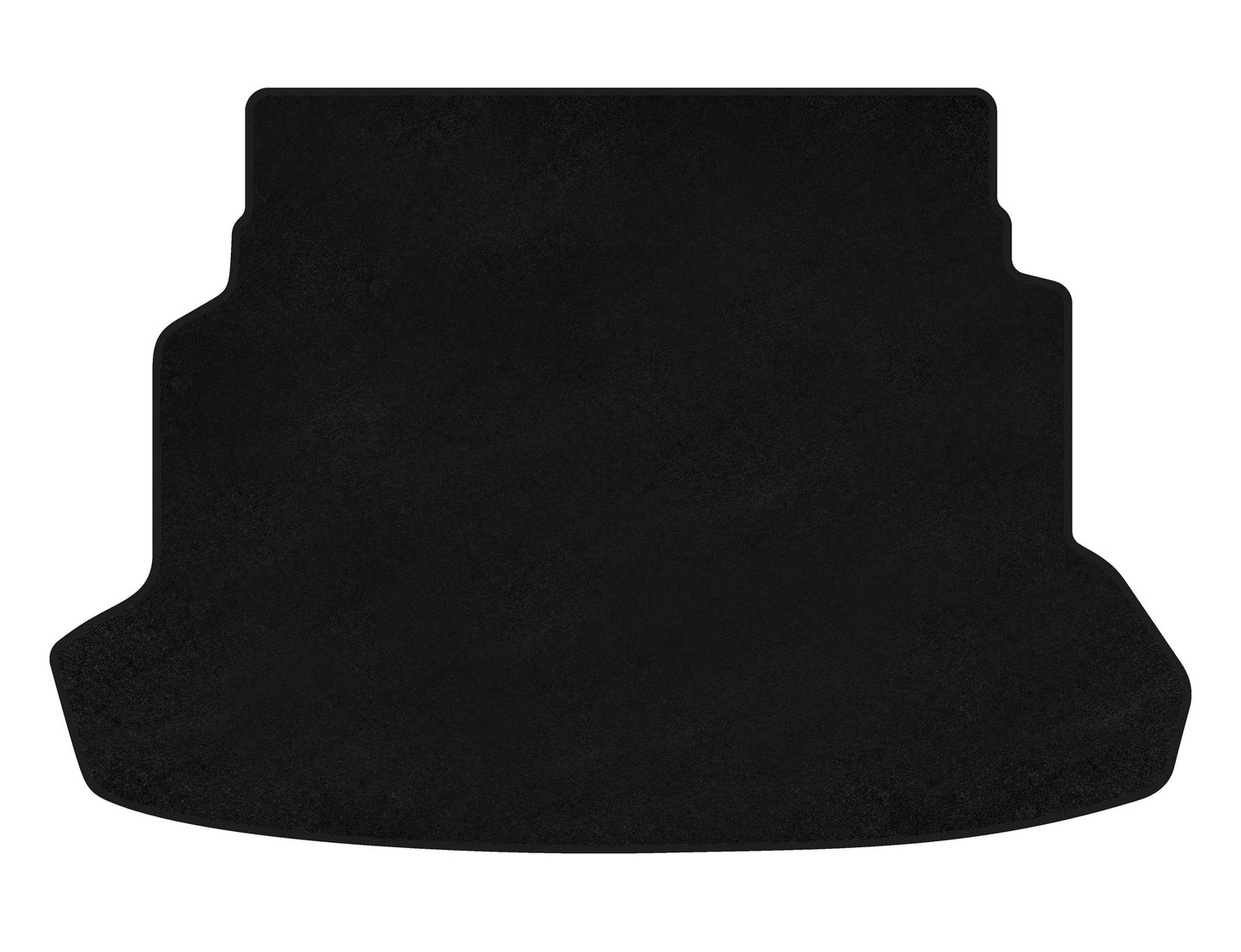 Trunk Mat Textile Premium (SD, Black) for Kia Spectra 2000-2011 - image 1