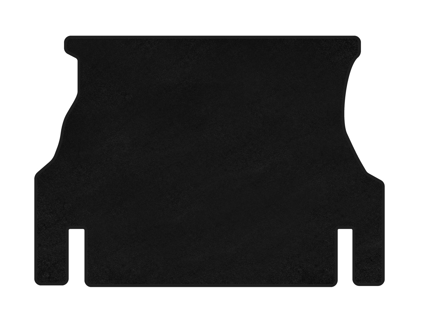 Premium Textile Trunk Mat (SD, 1998-2008, Black) for Daewoo Nexia 1995-2016 - image 1