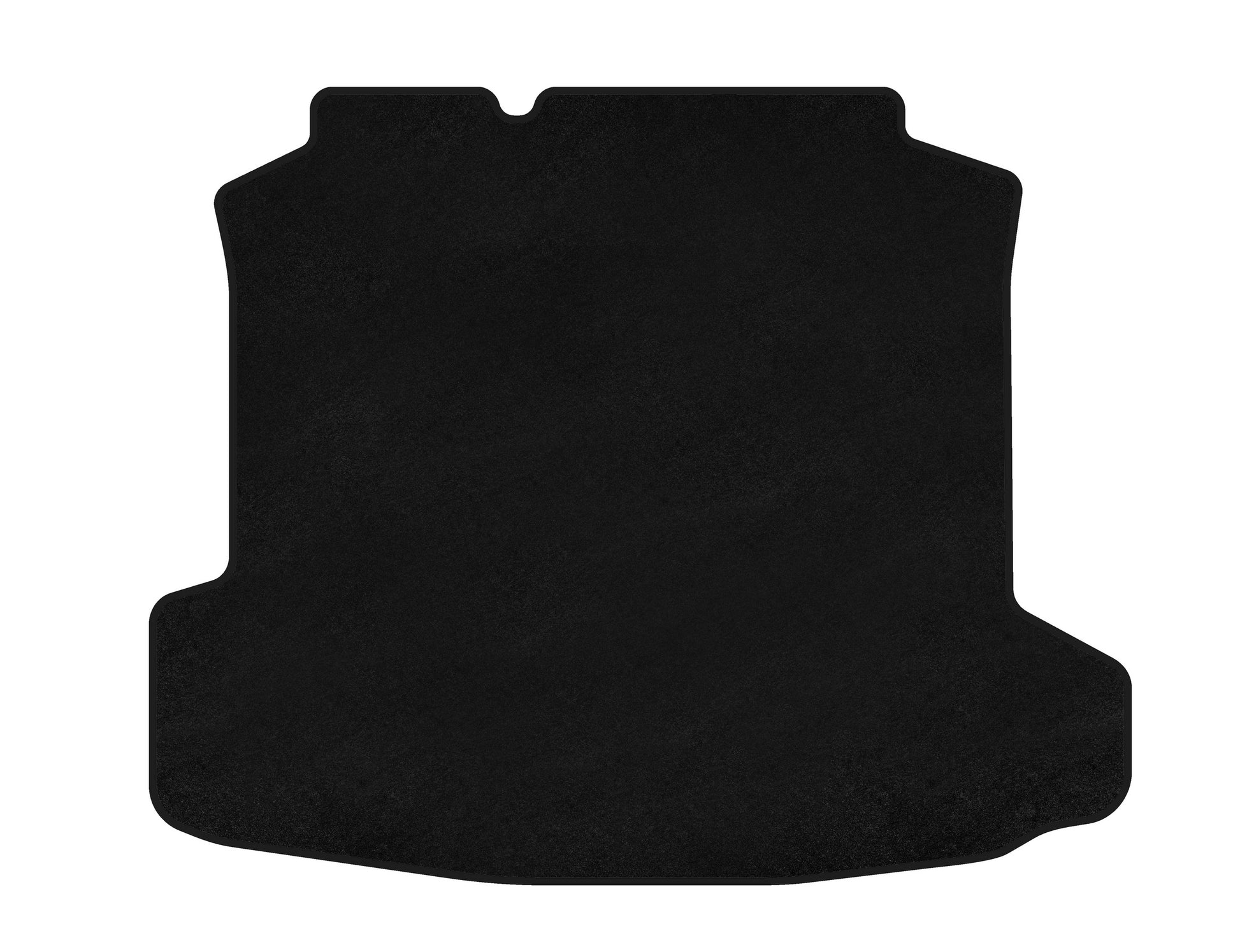 Trunk Mat Textile Premium (SD, Black) for Volkswagen Polo 2010-2017 - image 1