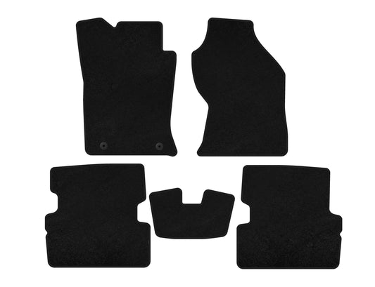 Textile Floor Mats Classic (2001-2005, SW, Black) for Ford Focus I 1998-2005 - image 1