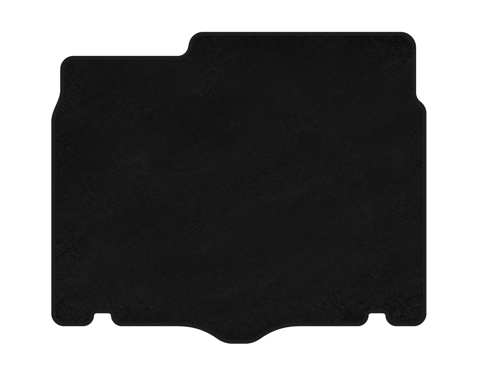 Premium Textile Trunk Mat (HB, 5-Door, Black) for Opel Astra J 2009-2015 - image 1