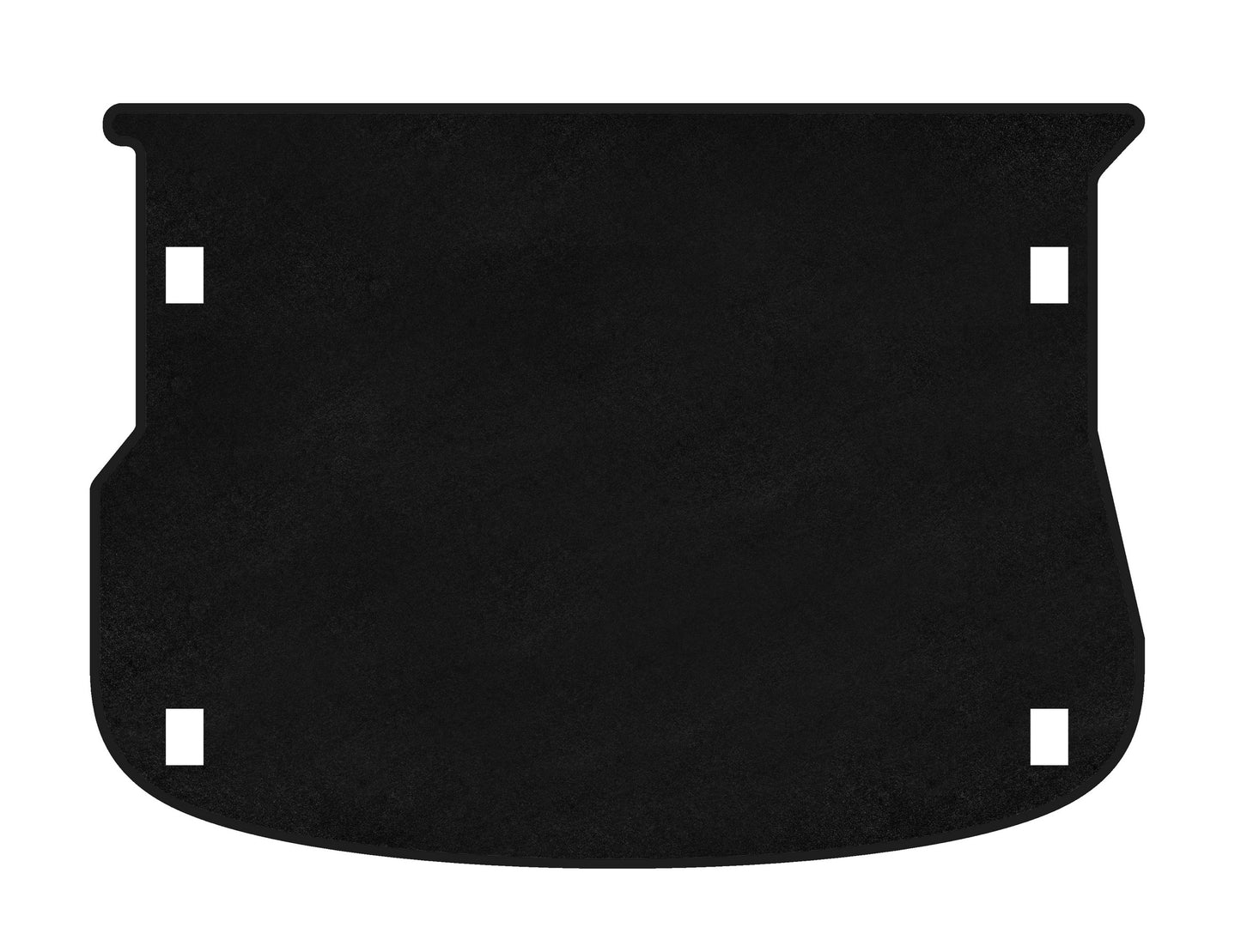 Premium Textile Trunk Mat (Black) for Range Rover Evoque 2012-2018 - image 1