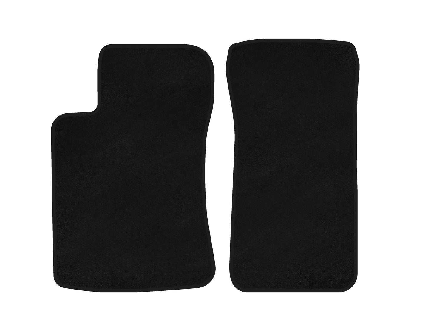Textile Floor Mats Premium (2007-2014, Black) for Cadillac CTS 2007-2014 - image 2