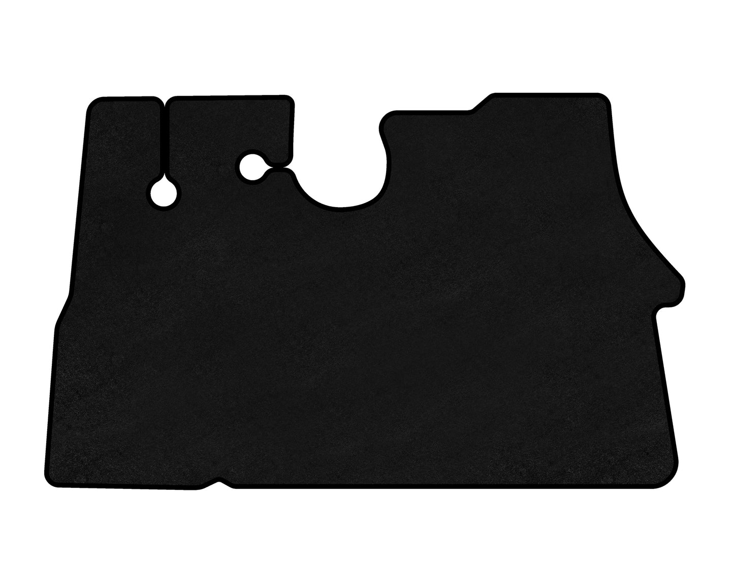 Textile Floor Mats Premium (Black) for Citroen Jumper 1995-2006 - image 2