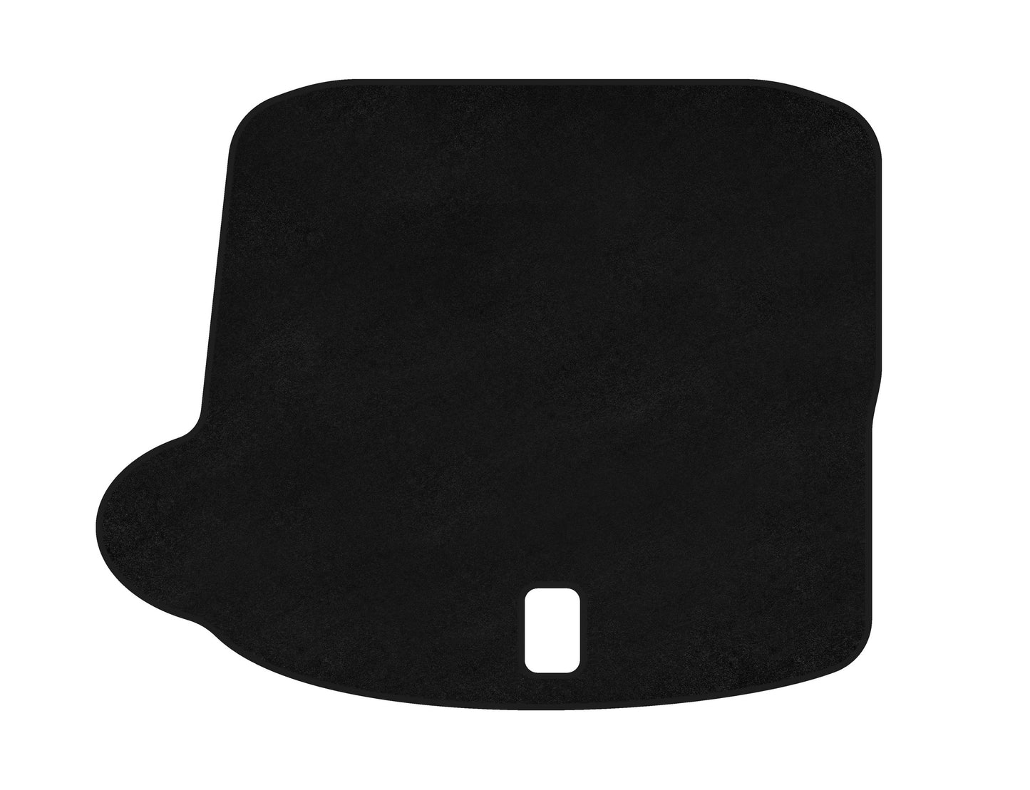 Trunk mat textile Premium V-1 (SD, Black) for Audi A3 2012-2020 - image 1
