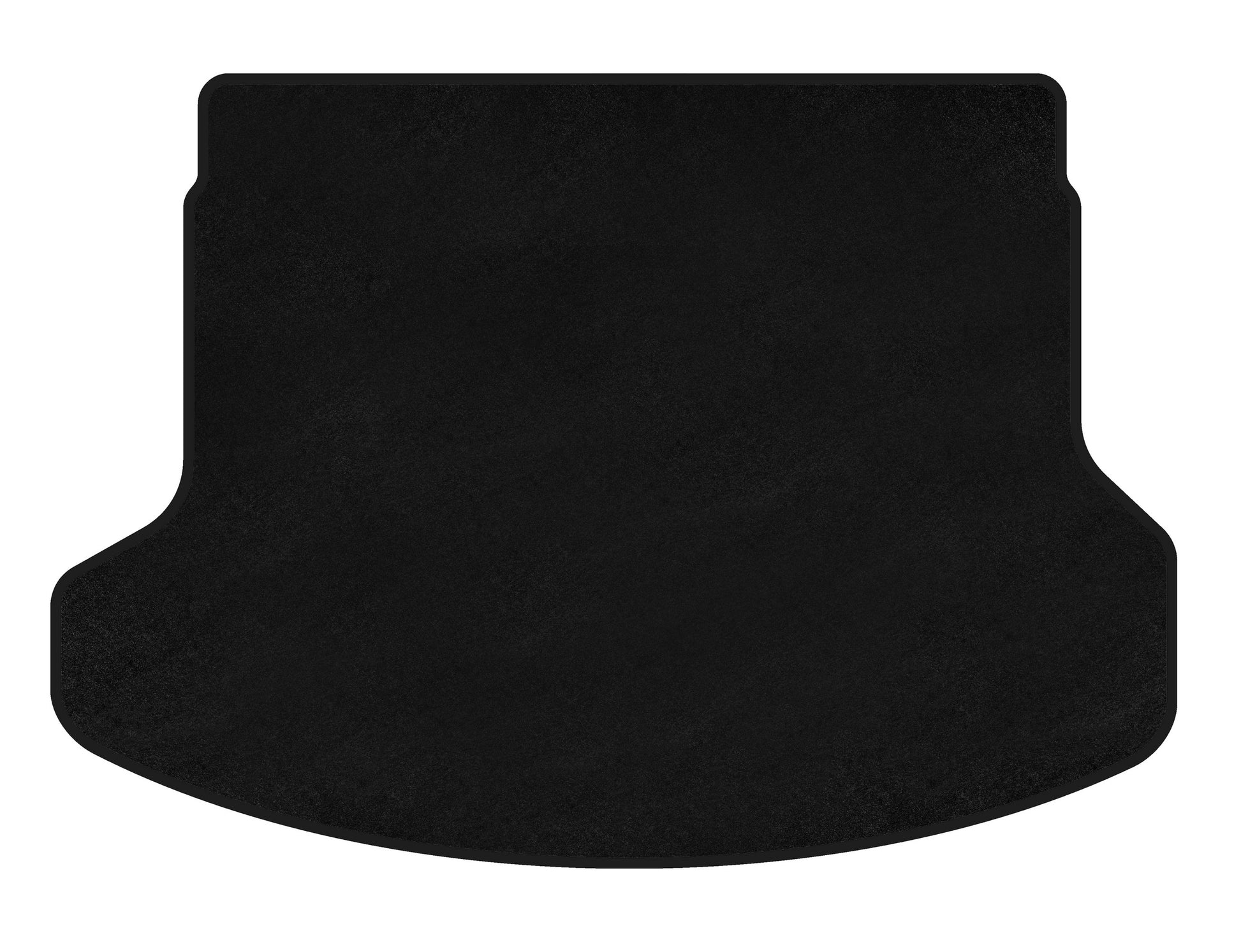 Premium Textile Trunk Mat (LB, Black) for Hyundai I-30 2017- - image 1