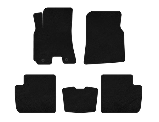 Textile Floor Mats Premium (Black) for Chery Tiggo 3 2005- - image 2