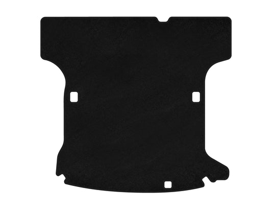 Premium textile trunk mat (SW, 5-seater, Before restyling, Black) for Dacia Logan I 2005-2008 - image 1