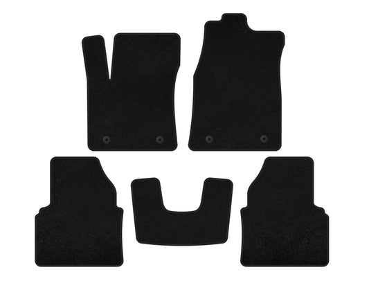 Textile Floor Mats Premium (black) for MG 550 2008-2014 - image 1