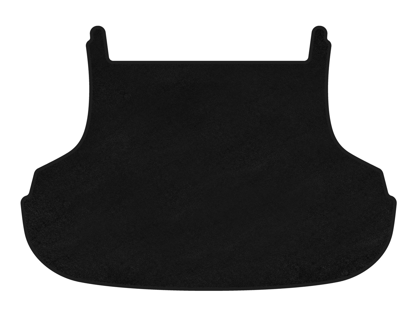 Textile Trunk Mat Premium (2001-2004, Black) for Hyundai Sonata EF 1998-2004 - image 1