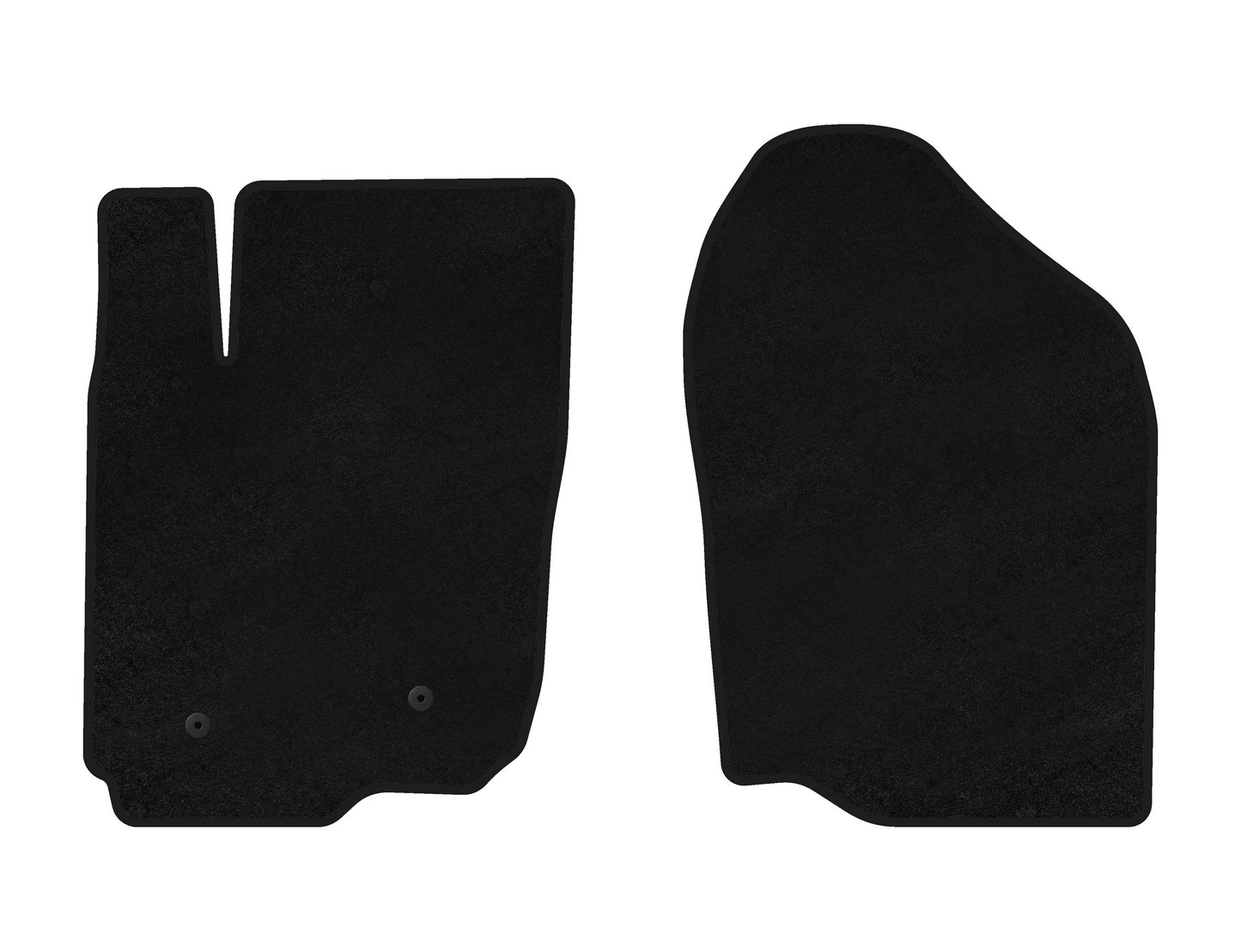 Textile Floor Mats Classic (black) for Toyota Rav 4 2013-2018 - image 1