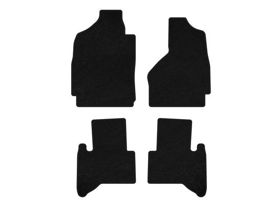 Textile Floor Mats Classic (2002-2009, Black) for Dodge RAM (DR/DH/D1/DC/DM) 2002–2009 - image 1