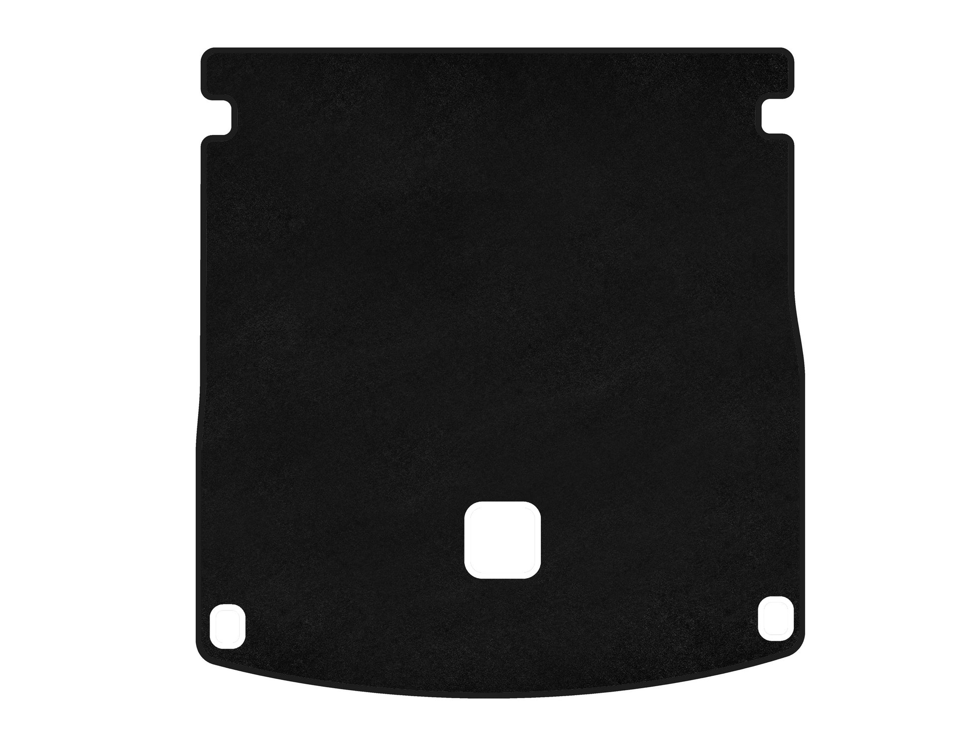 Premium Textile Trunk Mat (2011-2015, SW, Black) for Hyundai I-40 2011-2019 - image 1