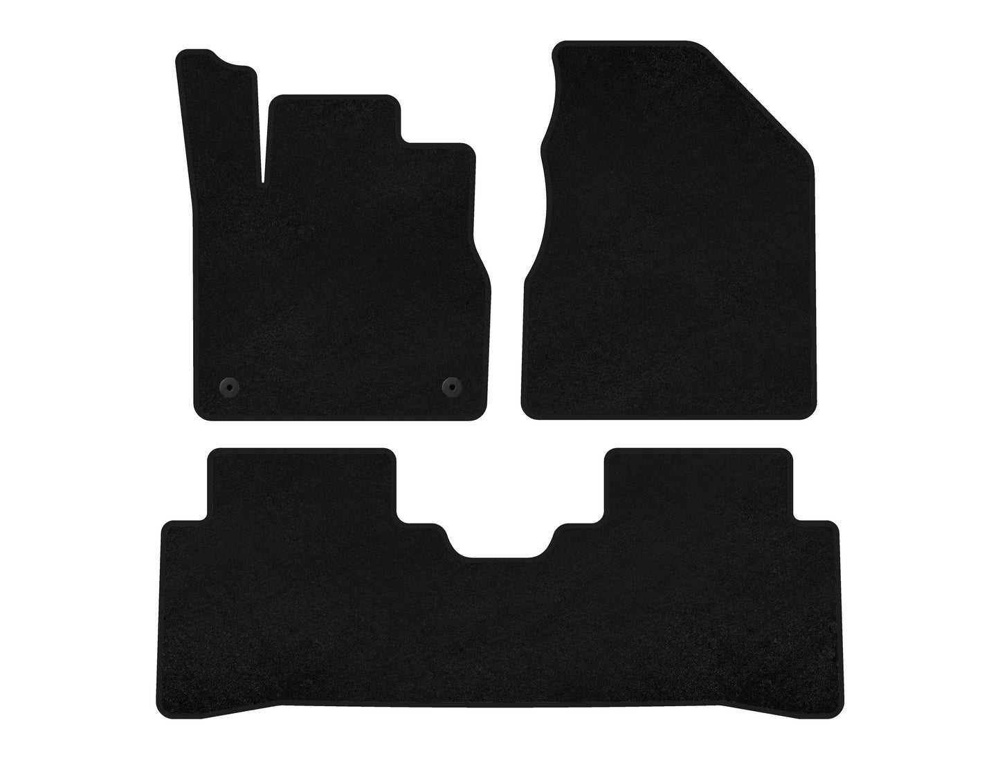 Textile Floor Mats Classic (black) for Nissan Murano 2008-2014 - image 1
