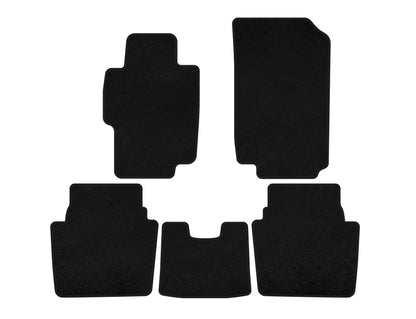 Textile Floor Mats Premium (SD, Black) for Honda Accord VII 2002-2007 - image 1