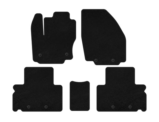 Textile Floor Mats Classic (Black) for Ford S-Max 2007-2014 - image 1