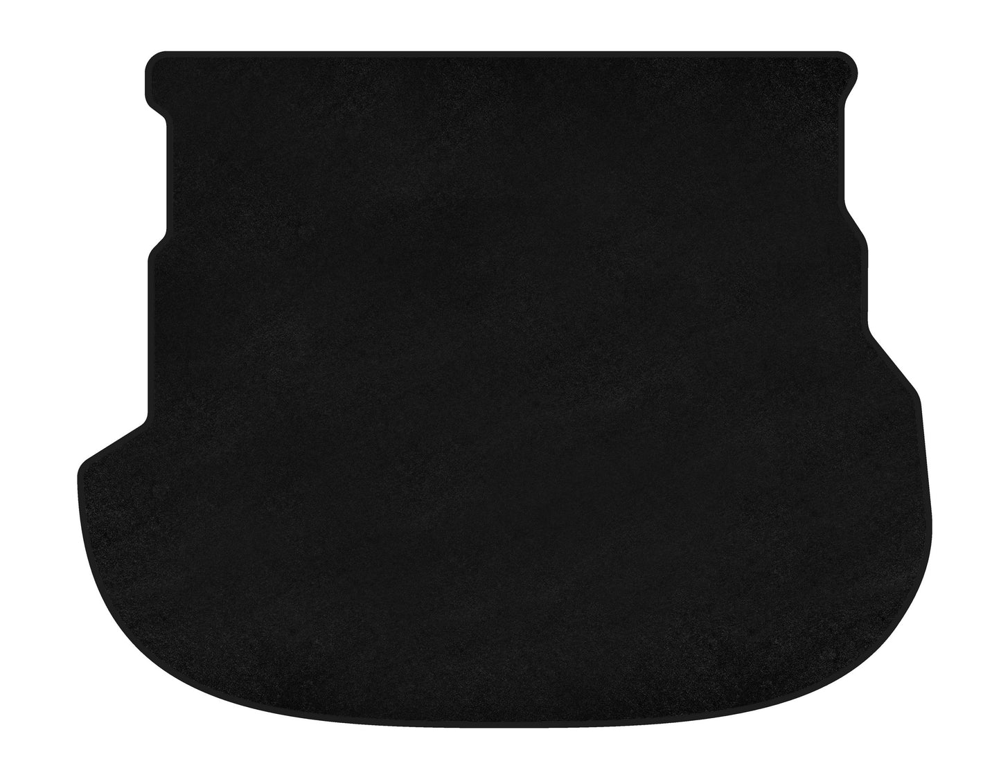 Premium Textile Trunk Mat (HB, Black) for Mazda 6 2003-2008 - image 1