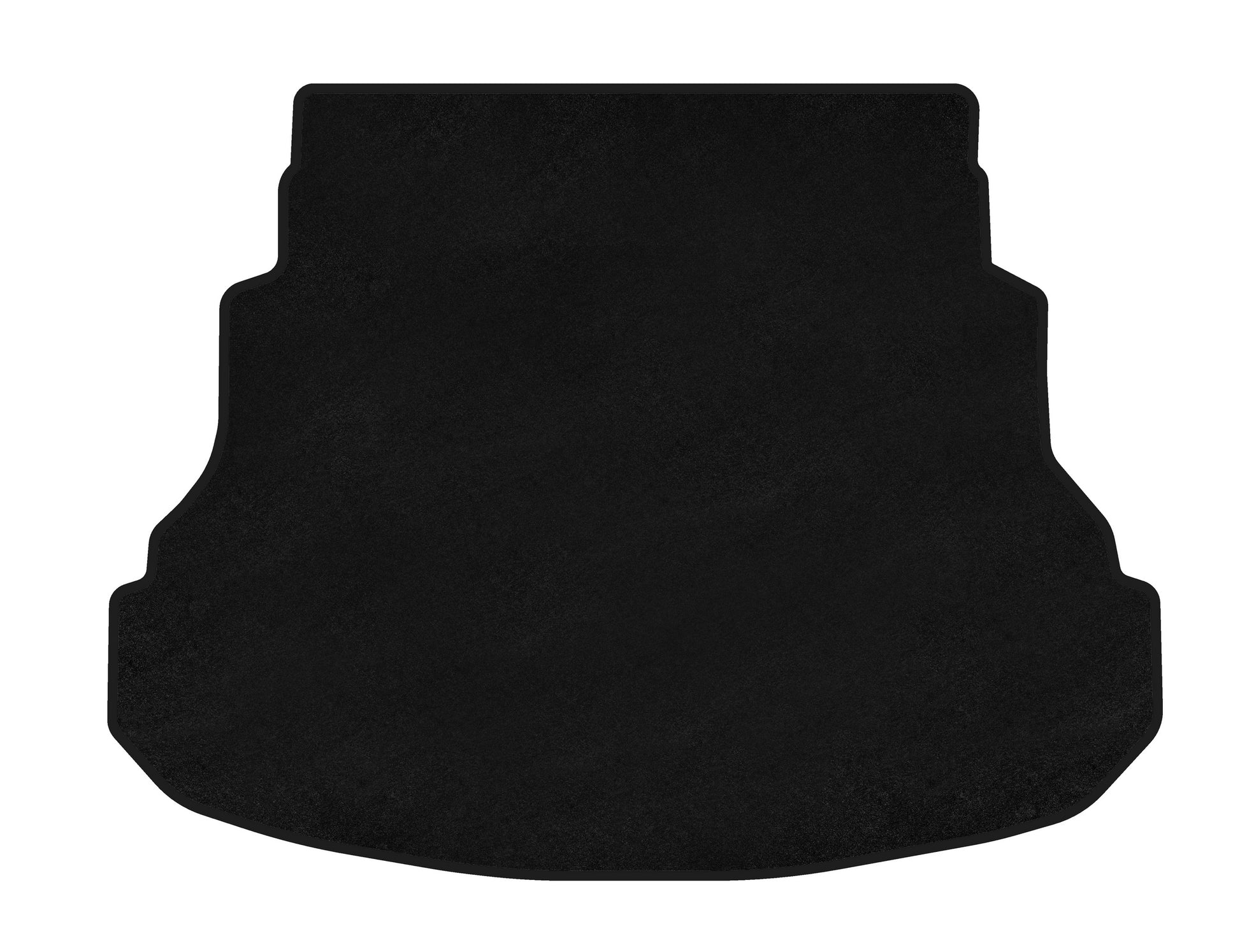 Premium Trunk Mat Textile (Coupe, Black) for Hyundai Genesis BH 2008-2013 - image 1