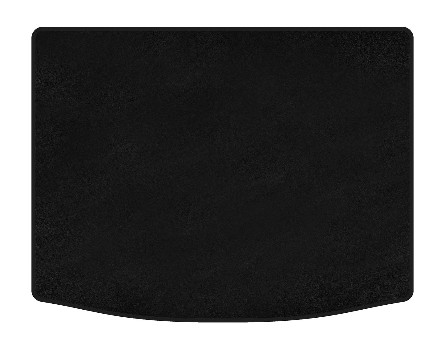 Premium Textile Trunk Mat (HB, 5-Door, Black) for Seat Leon 2013-2020 - image 1