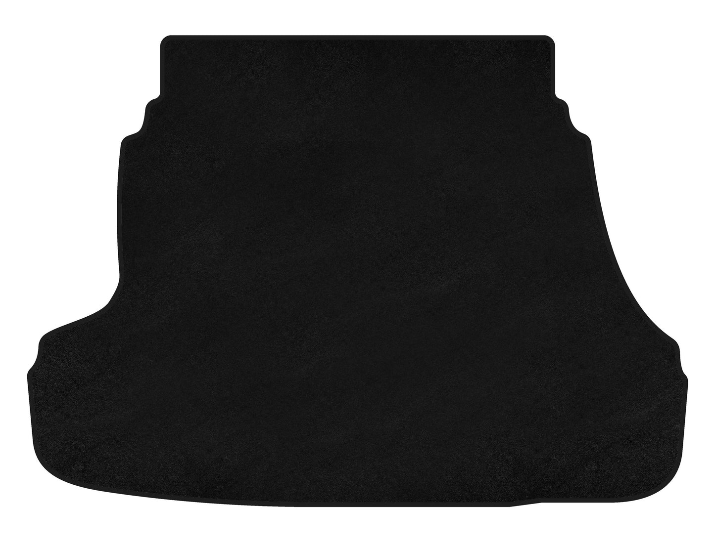 Trunk Mat Textile Premium (SD, Black) for Hyundai Elantra (HD) 2006-2011 - image 1