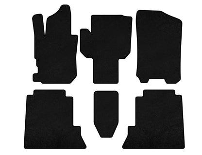 Textile Floor Mats Classic (Black) for Honda FR-V 2004-2009 - image 1