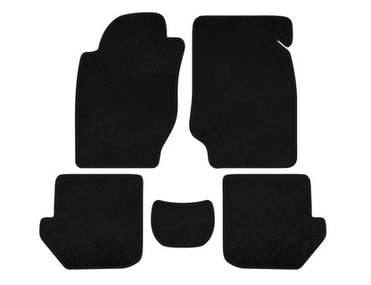 Textile Floor Mats Premium (black) for Toyota Rav 4 1996-2001 - image 1